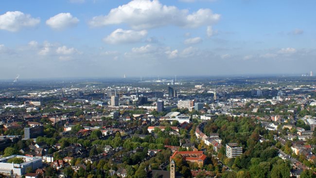 Detektive beobachten in Dortmund.