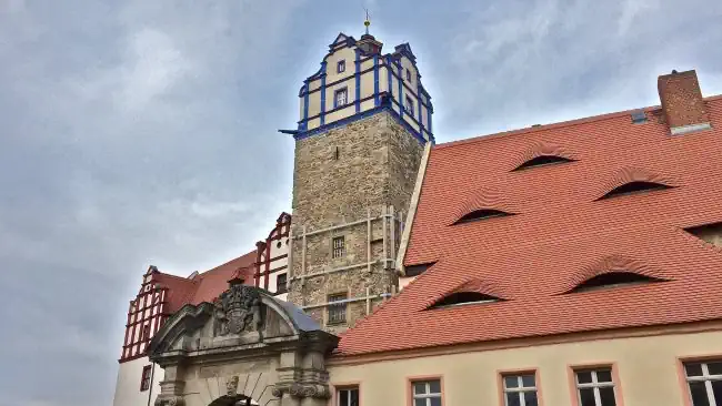Detektive ermitteln am Eisatzort Bernburg.