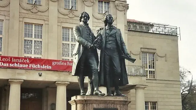 ConDetect Detektive ermitteln und observieren in Weimar. Privatdetektiv observiert am Goethe - Schiller Denkmal in Weimar.