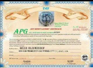 Gefälschtes Zertifikat eines Betrügers